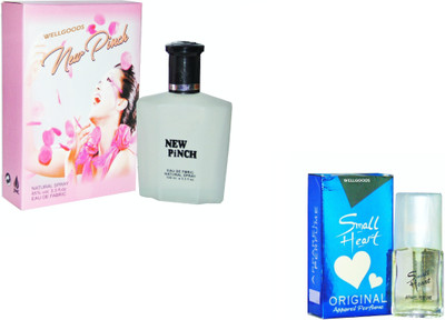 

Wellgoods Set of (2) New Pinch-Small Heart --120ml Eau de Parfum - 120 ml(For Men & Women)