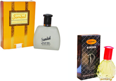 

Wellgoods Set of (2) Sandel ~ Cobra -130ml Eau de Parfum - 130 ml(For Men & Women)