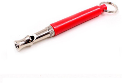 

Sri Dog Training Whistle For Barking Control With Free Premium Quality Lanyard (Red) Stainless Steel Training Aid For Dog