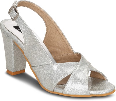 

Kielz Women Silver Heels