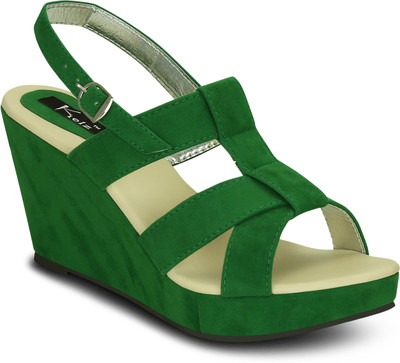 

Kielz Women Green Wedges