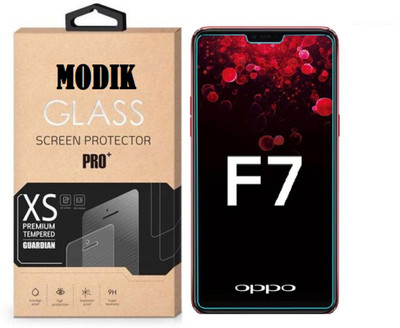 MODIK Tempered Glass Guard for OPPO F7(Pack of 1)