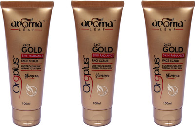 

Aroma Leaf 24'CR Gold Skin Radiance Face Scrub(300 g)