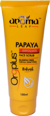 Aroma leaf PAPAYA EXFOLIATE FACE SCRUB Scrub(100 g)