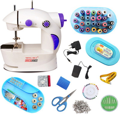 

ReGrid 4in1 Portable & Compact With Sewing Accessories CMB07 Electric Sewing Machine( Built-in Stitches 1)