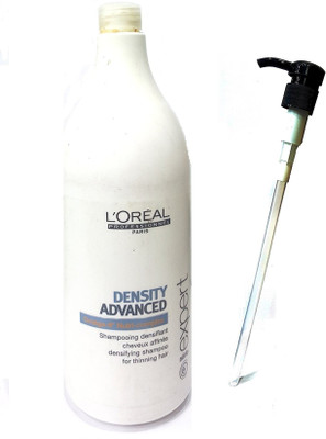 L'Oreal Set of 2 (Density Advanced Shampoo+Dispensing Pump) 1500ml(1500 ml)