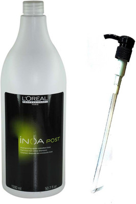 

L'Oreal Set of 2 (Inoa Post Shampoo+Dispensing Pump) 1500ml(1500 ml)