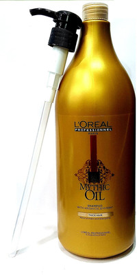 

L'Oreal Set Of 2 (Mythic Oil Shampoo+Dispensing Pump) 1500Ml(1500 ml)
