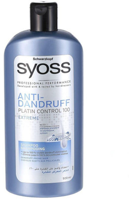 

Schwarzkopf Syoss Anti-Dandruff Platin Control 100 Extreme Shampoo(500 ml)