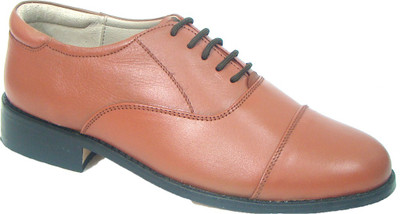 

ASM Handmade Light Tan Oxford Dress Leather Shoes Lace Up For Men(Tan