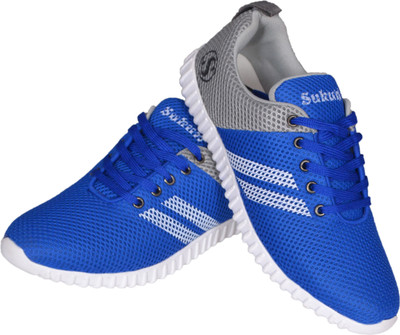 

Sukun Walking Shoes For Men(Blue, Grey