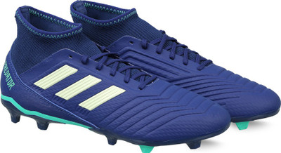 

ADIDAS PREDATOR 18.3 FG Football Shoes For Men(Multicolor, Uniink/aergrn/hiregr