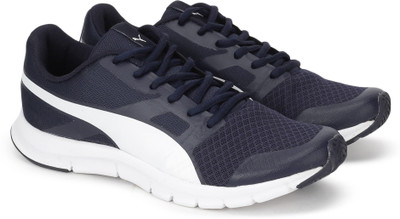 

Puma Flexracer DP Running Shoes For Men(Blue, Peacoat-white