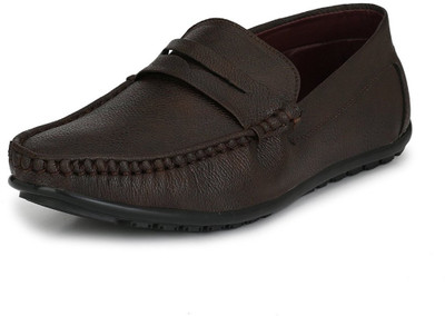 

Big Fox Semi Casual Loafers For Men(Brown