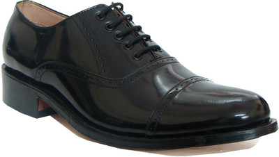 

ASM Asm Handmade Goodyear Welted Black Oxford Dress Leather Shoes Oxford For Men(Black