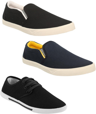 

Chevit Tro Pack of 3 Casual Shoes (Sneakers Shoes) Casuals For Men(Multicolor