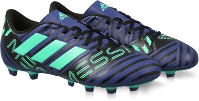 

ADIDAS NEMEZIZ MESSI 17.4 FXG Football Shoes For Men(Blue, Uniink/hiregr/cblack