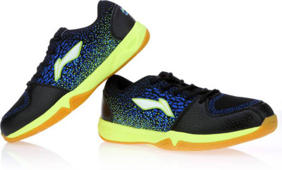 

Li-Ning ION Non-Marking Indoor Court Badminton Shoes For Men(Green, Lime