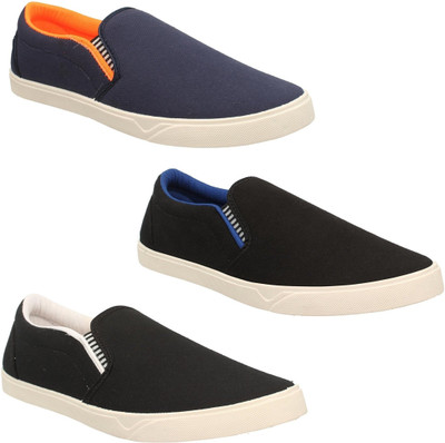 

Chevit Tro Pack of 3 Casual Shoes (Moccasins Shoes ) Sneakers For Men(Multicolor