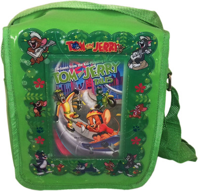 

KIDOZ KINGDOM Boys & Girls Casual Green Polyester Sling Bag