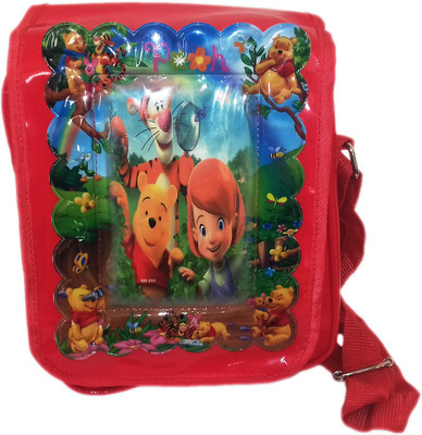 

KIDOZ KINGDOM Boys & Girls Casual Red Polyester Sling Bag