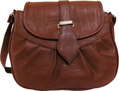 

Estoss Women Casual Brown PU Sling Bag