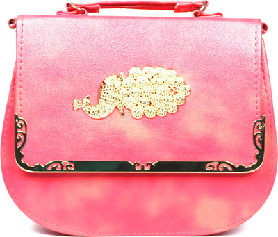 

CARRY MEE Women Casual Pink PU Hand-held Bag