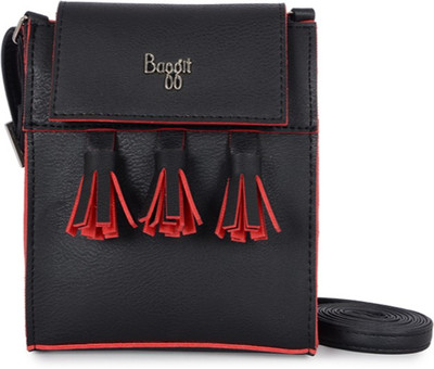 Baggit Women Casual Red PU Sling Bag
