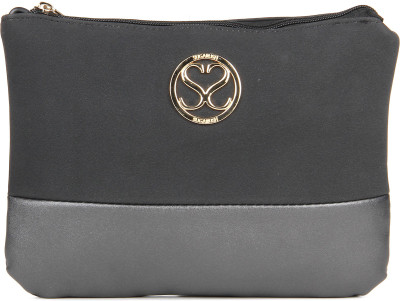 

SUGARUSH Girls Casual Black PU Sling Bag