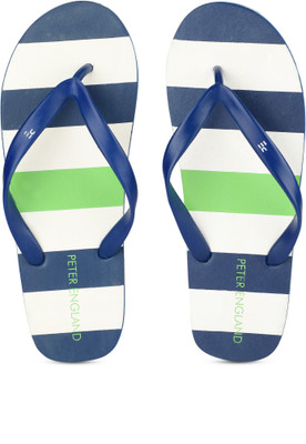 Peter England PE Slippers, Blue