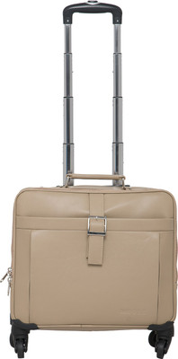 

Mboss 15.6 inch Trolley Laptop Strolley Bag(Multicolor), Ivory