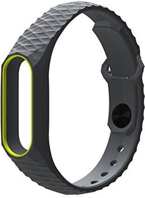 

Everycom Replacement Premium Hex Design TPU Strap For Xiaomi Mi Band 2 | Xiaomi Band HRX Smart Band Strap(Yellow, Black)