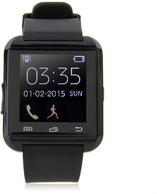 

MOBILE FIT Bluetoh Sma BLACK Smartwatch(Black Strap FREE SIZE)