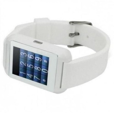 

MOBILE FIT U8.WHITE.AM40 WHITE Smartwatch(White Strap FREE SIZE)
