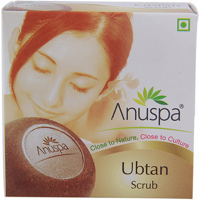 Anuspa Herbal Ubtan a Natural Scrub 125 gm Bathing Soap for soft and radiant skin(125 g)