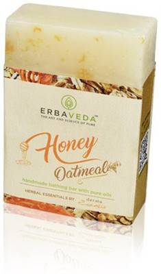 

Erbaveda HONEY OATMEAL HANDMADE SOAP (PACK OF 2)(100 g, Pack of 2)