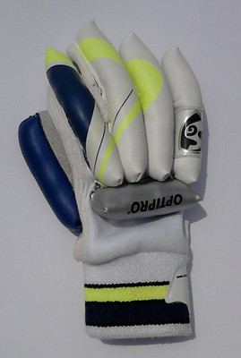 

SG Optipro Batting Gloves (Men, White, Blue, Green), Blue;green;white
