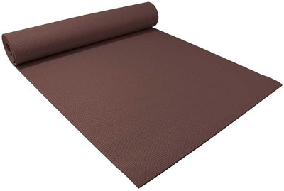 

Klera 6mm Thick 68" Long 24" Wide High Density Exercise Yoga Mat with Comfort Foam Grey 6mm mm Yoga Mat, Brown