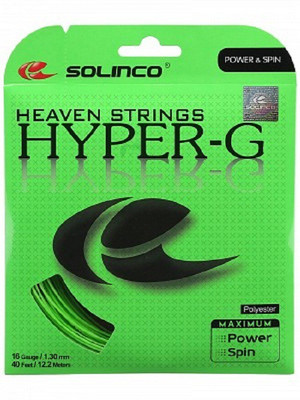 

Solinco Hyper-G 1.30 Tennis String - 12.2 m(Green)