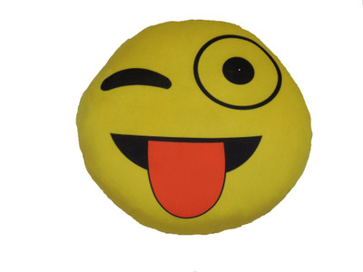 

OM SMILEY WITH TOUNGE - 8 cm(Yellow)