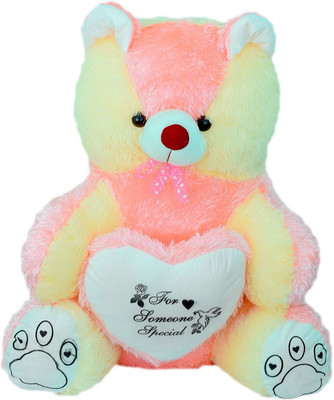 

Ridendslide Pink soft teddy bear in soft toy plush toy - 65 cm(Pink)