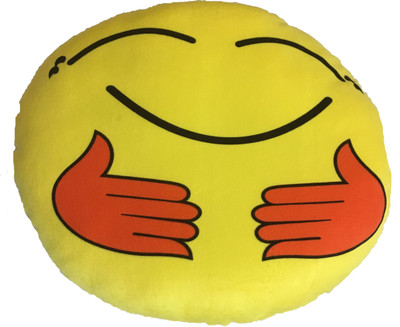 

OM SMILEY WITH HAND - 8 cm(Yellow)