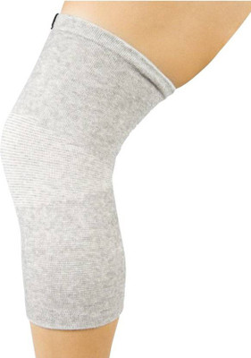 

GymWar Pure Cotton knee support & knee cap Knee sleeves knee guard Knee Support(Grey