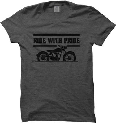 KAVIT HUB Graphic Print Men Round Neck Grey T-Shirt