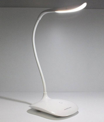 Jeeya Touch Sensitive Button light Study Lamp (23 cm, White) Table Lamp(30 cm, Blue)
