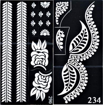 

ARR Henna Stencils HS 290,234(Henna design)