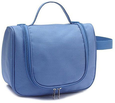 

House of Quirk Toiletry Bag with Hanging Hook Organizer for Travel Accessories Travel Bag Travel Toiletry Kit(Blue)
