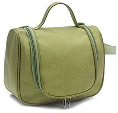 

House of Quirk Toiletry Bag with Hanging Organizer for Travel Accessories Travel Toiletry Kit(Green)