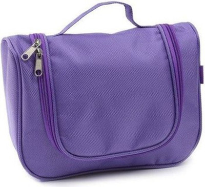 

House of Quirk Toiletry Bag with Hanging Hook Organizer for Travel Accessories Hanging Travel Organizer Travel Toiletry Kit(Purple)