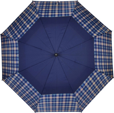 Murano 1 Fold Large Canopy Wonderful designs Umbrella(Blue)
